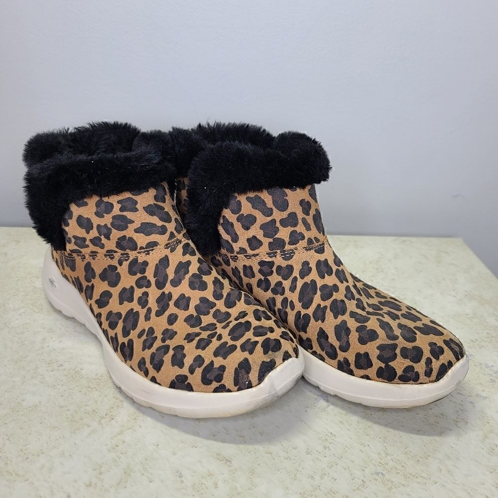 Skechers On the Go Joy Bundle Up Ankle Boots Sz 5.5 - Picture 3 of 8